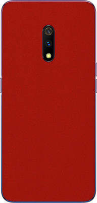 Vcare GadGets Realme X Mobile Skin(Red)