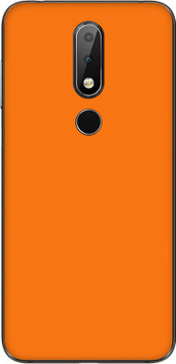 Vcare GadGets Nokia 6.1 Plus Mobile Skin(Orange)