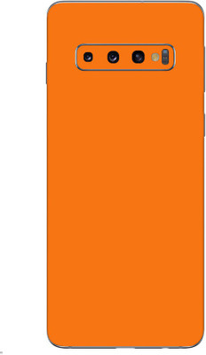 Vcare GadGets Samsung Galaxy S10 Mobile Skin(Orange)