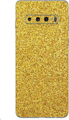Vcare GadGets Samsung Galaxy S10 Plus Mobile Skin(Gold)