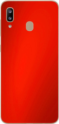 Vcare GadGets Samsung Galaxy A20 Mobile Skin(Red)