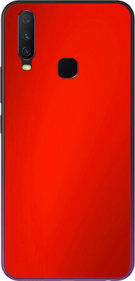 Vcare GadGets Vivo Y17 Mobile Skin(Red)