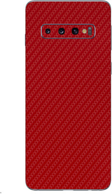 Vcare GadGets Samsung Galaxy S10 Plus Mobile Skin(Red)