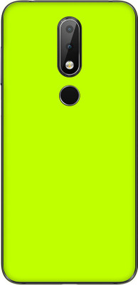 Vcare GadGets Nokia 6.1 Plus Mobile Skin(Olive Green)