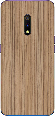 Vcare GadGets Realme X Mobile Skin(Wooden)