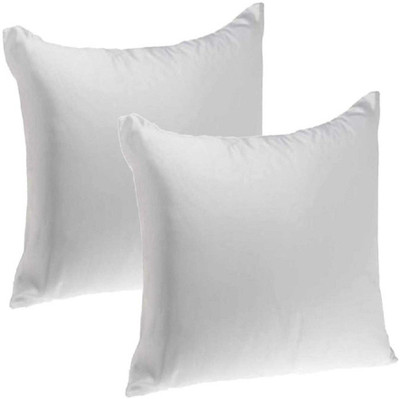 JDX 2 Microfibre Solid Cushion Pack of 2(White)