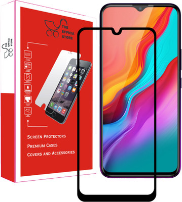 Efficia Edge To Edge Tempered Glass for Infinix Hot 8(Pack of 1)