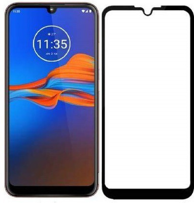 SLASH Edge To Edge Tempered Glass for Motorola e6s(Pack of 1)