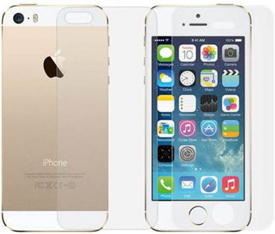 Khushal Front and Back Tempered Glass for Apple iPhone 5s(Pack of 2)