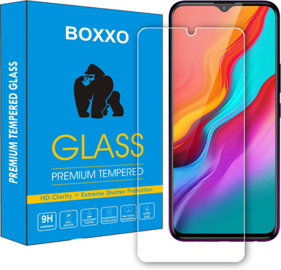 Boxxo Tempered Glass Guard for Infinix Hot 8(Pack of 1)