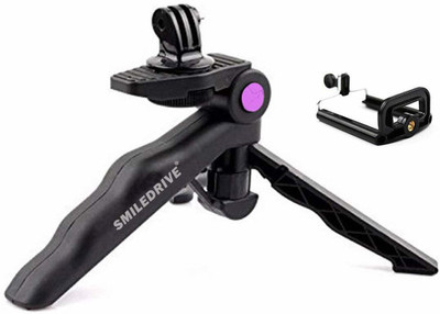 Smiledrive Mini Foldable Gopro Handy Works With Gopro, Tripod Kit
