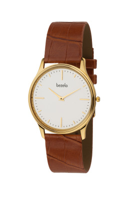 BEZELO BZL-US-GR-1001-GO-WT-TN Analog Watch  - For Men