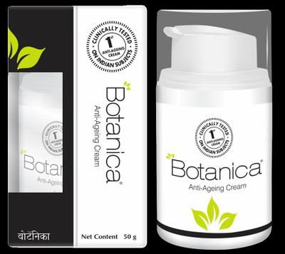 Botanica Anti Ageing Cream For Skin Wrinkle and Under Eye Dark Circle(50 g)