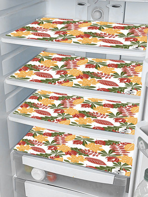 DECOTREE Fridge Mat(Width: 30 cm, Yellow)