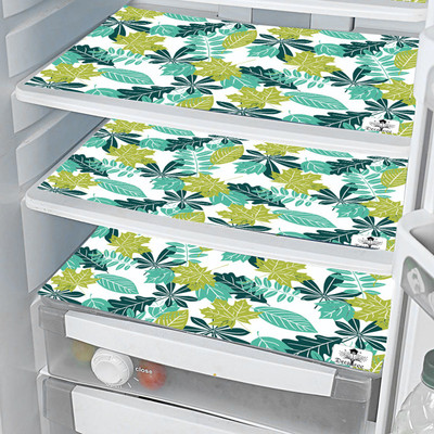 DECOTREE Fridge Mat(Width: 30 cm, Sky Blue)