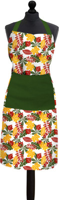 DECOTREE Cotton Home Use Apron - Free Size(Yellow, Single Piece)
