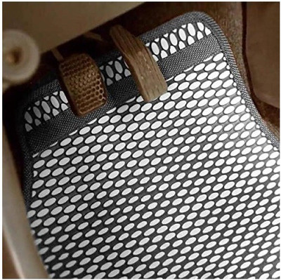 Autofetch Rubber Standard Mat For  Toyota Qualis(Multicolor)