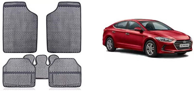 Autofetch Rubber Standard Mat For  Hyundai Elantra(Grey)