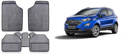 Autofetch Rubber Standard Mat For  Ford Ecosport(Grey)