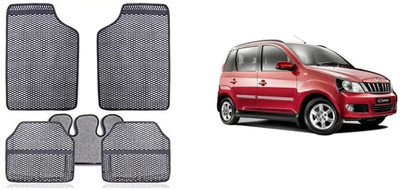 Autofetch Rubber Standard Mat For  Mahindra Quanto(Grey)