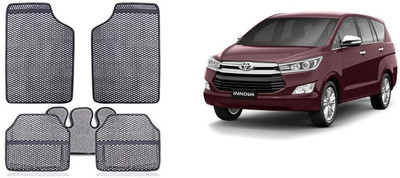 Autofetch Rubber Standard Mat For  Toyota Innova(Grey)