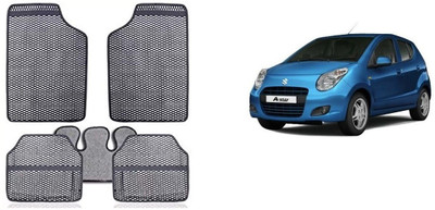 Autofetch Rubber Standard Mat For  Maruti Suzuki A-Star(Grey)