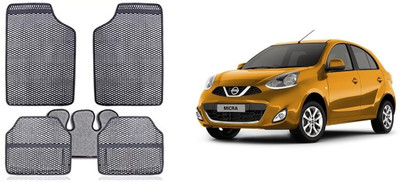 Autofetch Rubber Standard Mat For  Nissan Micra(Grey)