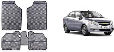 Autofetch Rubber Standard Mat For  Chevrolet Sail(Grey)