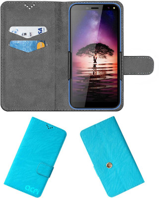 ACM Flip Cover for I Kall K7(Blue, Cases with Holder) Flipkart
