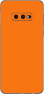Vcare GadGets Samsung Galaxy S10E Mobile Skin(Orange)