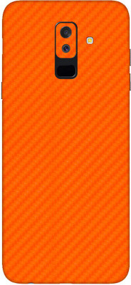 Vcare GadGets Samsung Galaxy A6 Plus Mobile Skin(Orange)