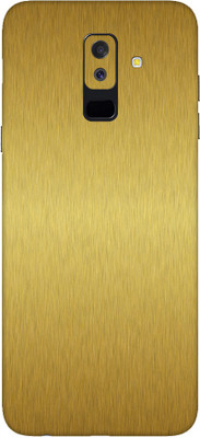 Vcare GadGets Samsung Galaxy A6 Plus Mobile Skin(Gold)