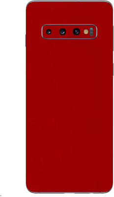 Vcare GadGets Samsung Galaxy S10 Mobile Skin(Red)
