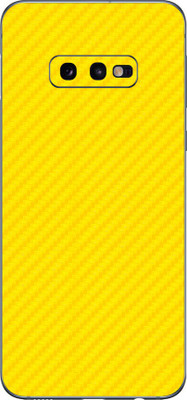 Vcare GadGets Samsung Galaxy S10E Mobile Skin(Yellow)