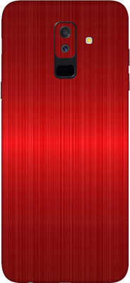 Vcare GadGets Samsung Galaxy A6 Plus Mobile Skin(Red)