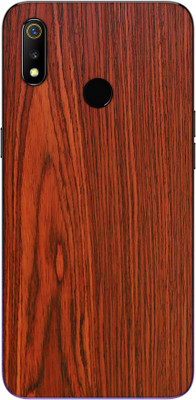 Vcare GadGets Realme 3 Mobile Skin(Wooden)