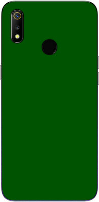 Vcare GadGets Realme 3 Mobile Skin(Green)