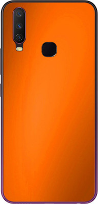 Vcare GadGets Vivo Y17 Mobile Skin(Orange)
