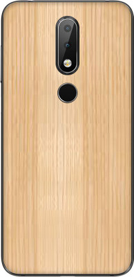 Vcare GadGets Nokia 6.1 Plus Mobile Skin(Wooden)