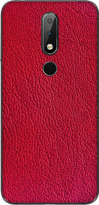 Vcare GadGets Nokia 6.1 Plus Mobile Skin(Red)