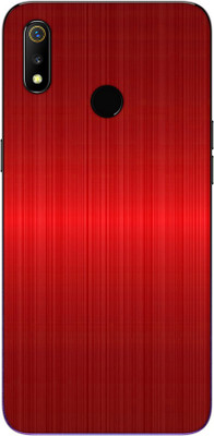 Vcare GadGets Realme 3 Mobile Skin(Red)