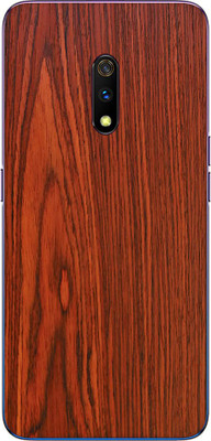 Vcare GadGets Realme X Mobile Skin(Wooden)