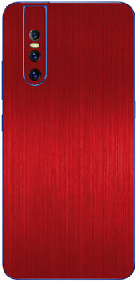 Vcare GadGets Vivo V15 Pro Mobile Skin(Red)