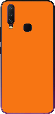 Vcare GadGets Vivo Y17 Mobile Skin(Orange)