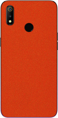 Vcare GadGets Realme 3 Mobile Skin(Orange)