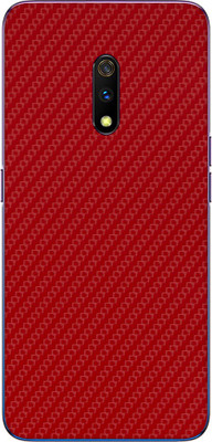 Vcare GadGets Realme X Mobile Skin(Red)