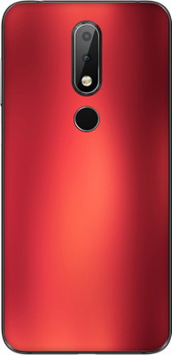 Vcare GadGets Nokia 6.1 Plus Mobile Skin(Red)