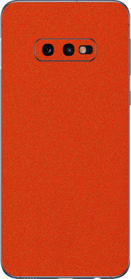 Vcare GadGets Samsung Galaxy S10E Mobile Skin(Orange)