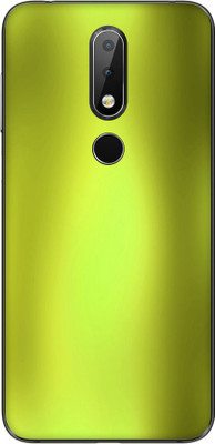 Vcare GadGets Nokia 6.1 Plus Mobile Skin(Green)