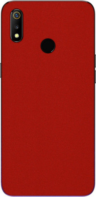 Vcare GadGets Realme 3 Mobile Skin(Red)